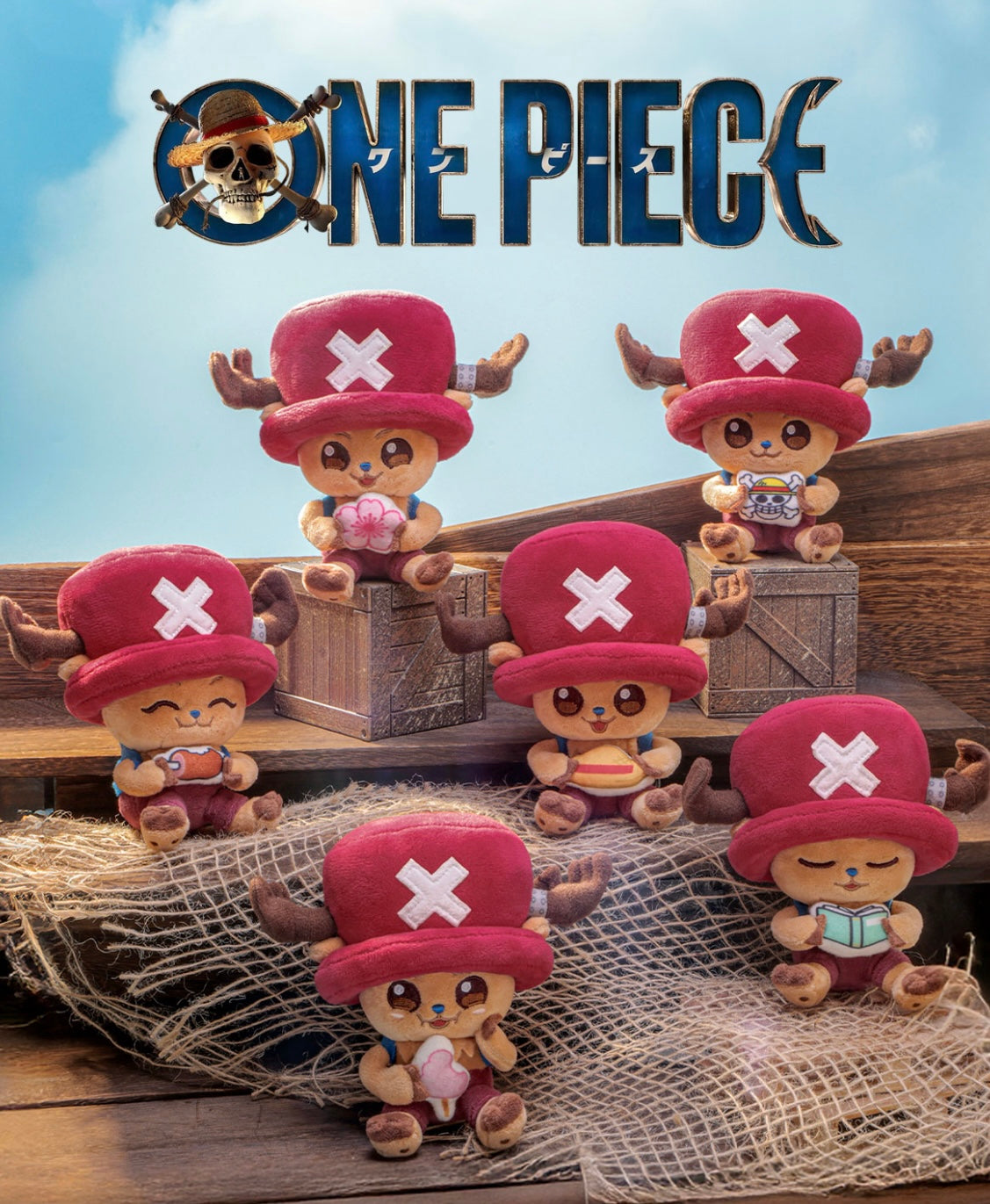 One Piece – Chopper Cosbi Plush Keychain Collection (Pre-Order) full collection