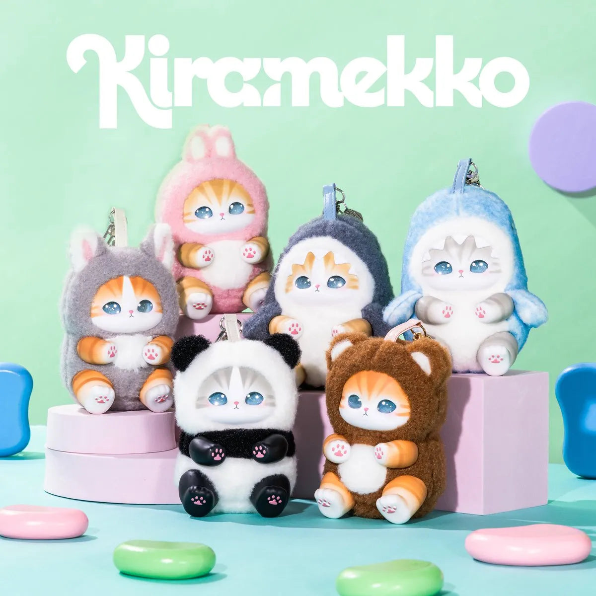 Mofusand Plush Keychain Collection (Pre-Order) full collection