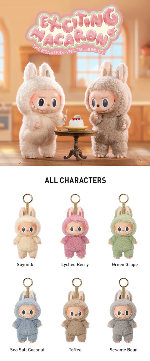 Labubu macaron full collection