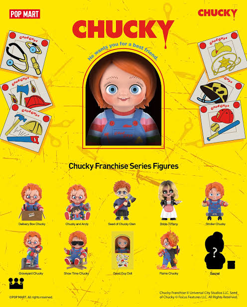 Chucky figures full collection